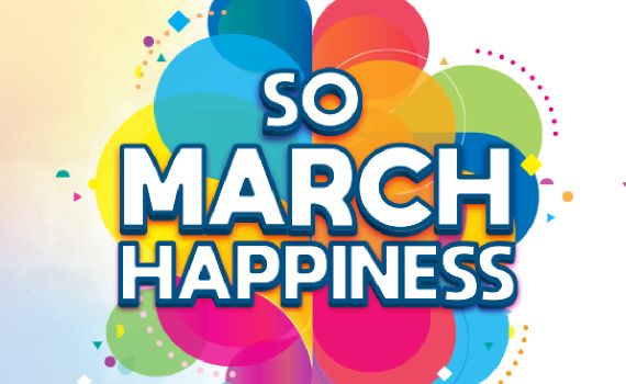 so march happiness