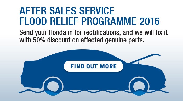 After Sales Service Flood Relief Programme 2016